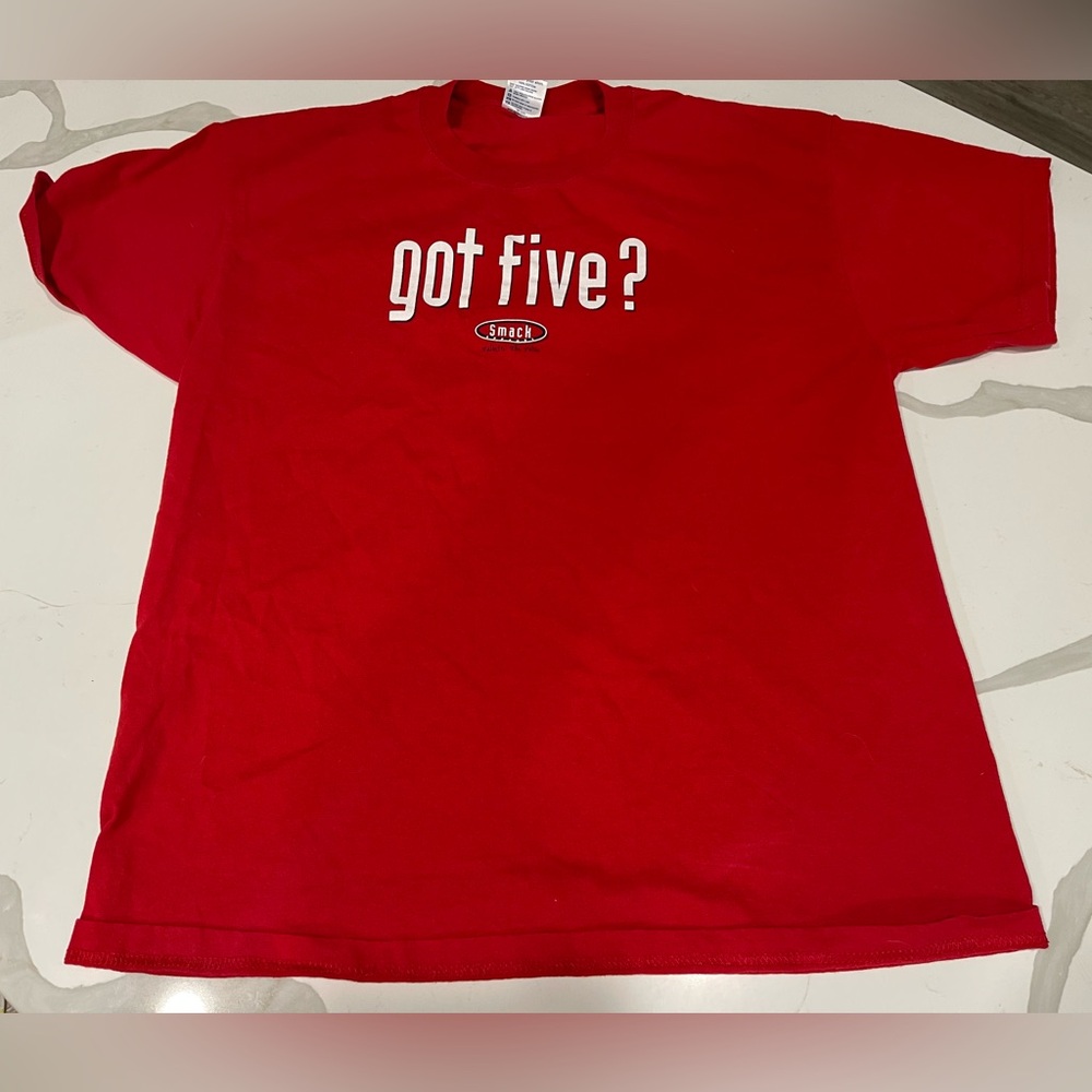 Vintage Nebraska Huskers Got Five? Men’s L Large Shirt We Do National Champs